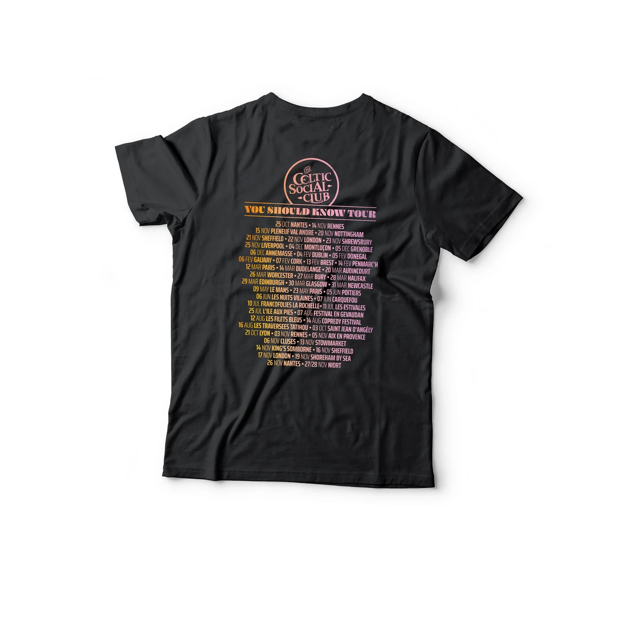 New: The Official "You Should Know" TOUR T-Shirt - Image 3